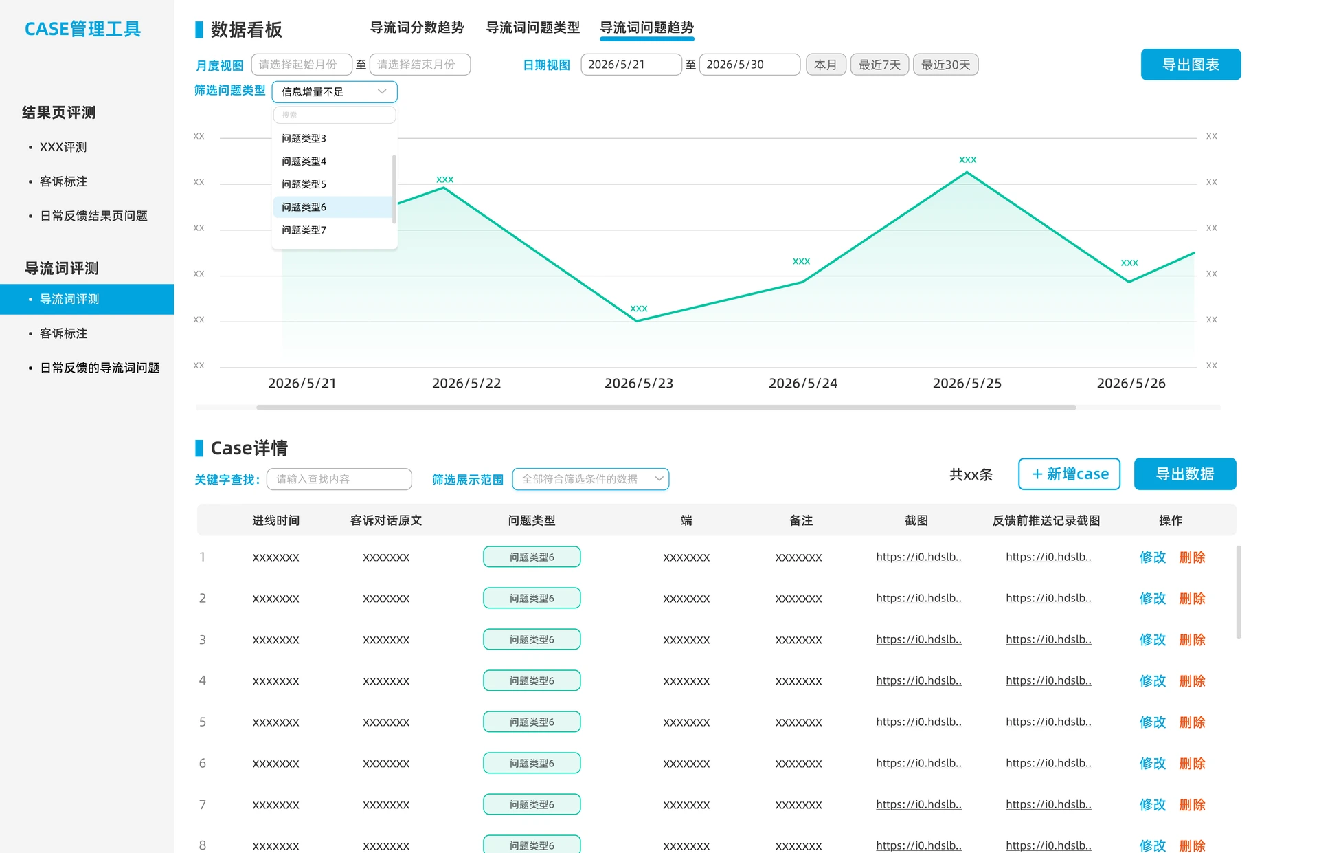 导流词分析原型
